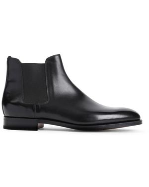 John Lobb Lawry Boots - Black