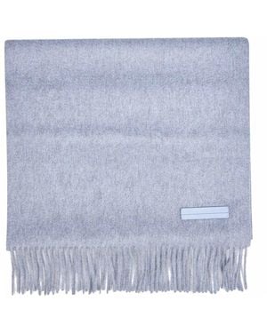 ZEGNA Rechthoekige Sjaal - Blauw