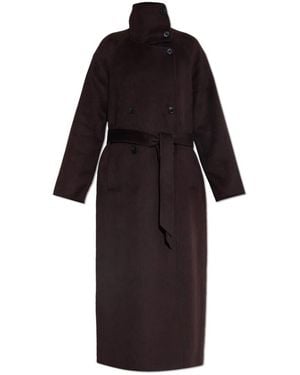 Samsøe & Samsøe Double-Breasted Coats - Nero
