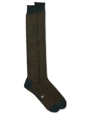 Etro Socken Mit Tigern - Schwarz