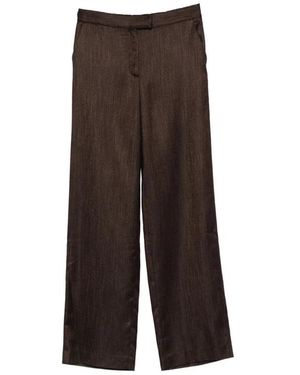 Lardini Wide Broeken - Bruin