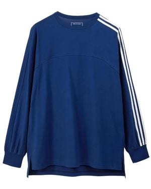 adidas Long Sleeve Tops - Bleu