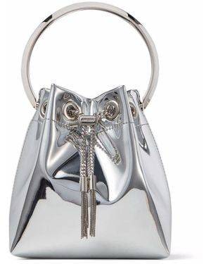 Jimmy Choo Bon Bon Mini Bag - Grau