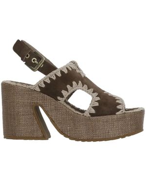 Mou High Heel Sandalen - Grau