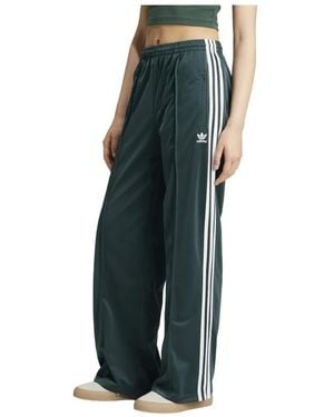 adidas Broeken ,Groen ,Polyester Firebird Track Pant