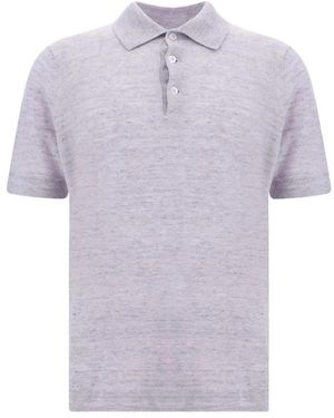 Brunello Cucinelli Polo Shirts - Viola