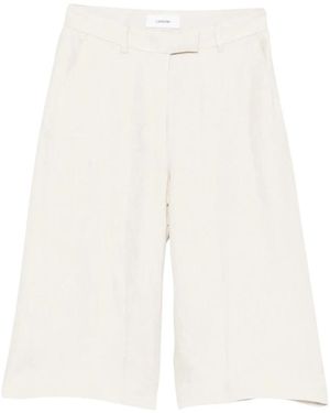 Lardini Cropped Pants - White
