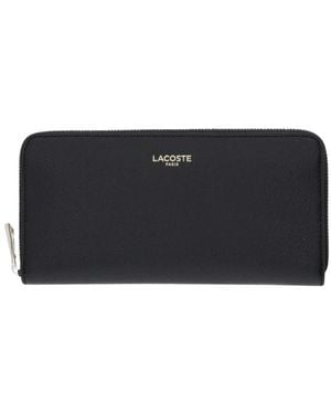 Lacoste Champs-Élysées Zipped Billfold - Schwarz