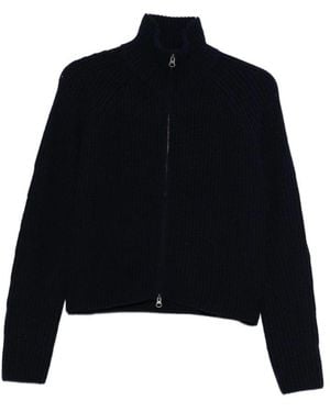 Lisa Yang Blauwe Cashmere Cardigan Sweater - Zwart