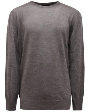 Siviglia Round-Neck Knitwear - Grey
