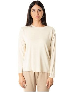 Max Mara Long Sleeve Tops - Neutro