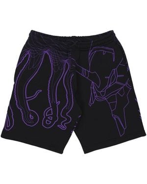 Octopus Casual Shorts - Bleu