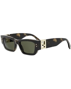 Fendi Fold Zonnebril - Groen