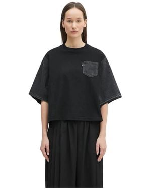 Undercover Baumwoll-T-Shirt - Schwarz