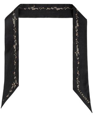 AllSaints Cora Scarf - Schwarz