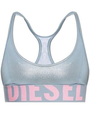 DIESEL Bikinioberteil - Blau