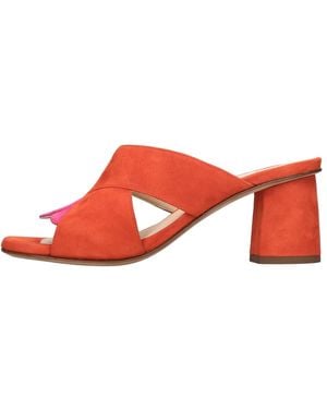 Chie Mihara Heeled Mules - Red