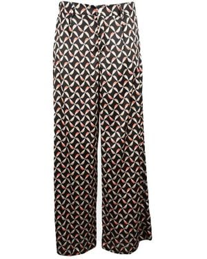 Think! Wide Trousers - Black