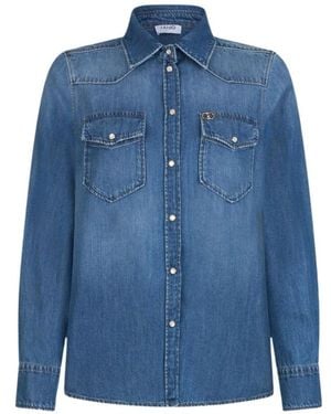 Liu Jo Shirt Ua6339-D4851 - Blauw