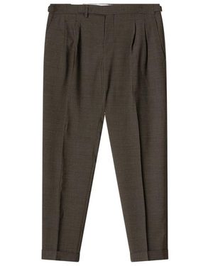 BRIGLIA Suit Trousers - Grey