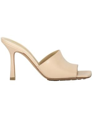 Bottega Veneta Heeled Mules - Blanco