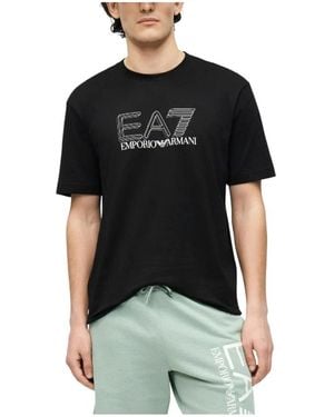 Emporio Armani T-Shirts - Black