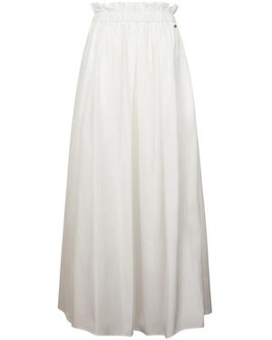 Herno Rokken ,Wit ,Gonna Maxi Rok