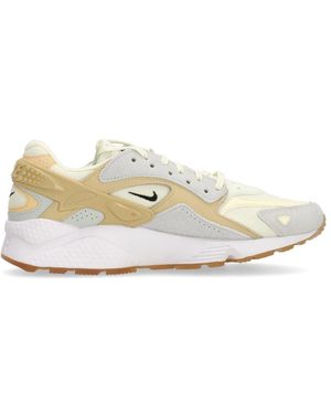 Nike Fitness ,Veelkleurig ,Leer Air Huarache Runner Kokosnoot - Wit