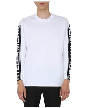 Stella McCartney Long Sleeve Tops - Bianco