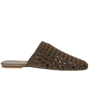 Stuart Weitzman Marina Flat Mule - Bruin
