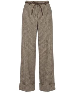 Panicale Wide Trousers - Gris