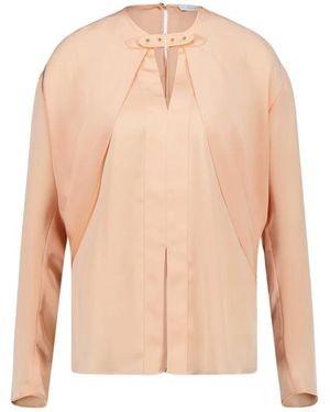 Rabanne Overhemden ,Roze ,Blouses - Naturel