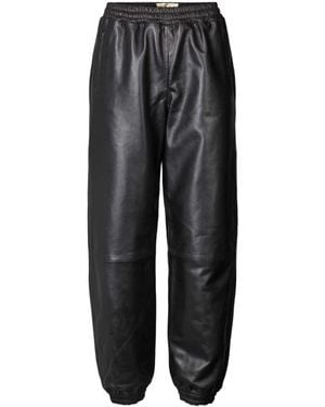 Lolly's Laundry Leather Trousers - Black
