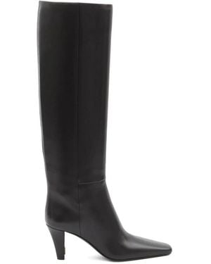 Saint Laurent Heeled Boots - Black