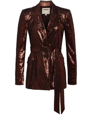 L'Agence Jassen ,Bruin ,Wol Stijlvolle Blazer