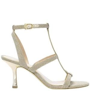 Michael Kors High Heel Sandals - Metallic