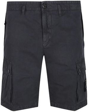 Stone Island Slim Bermuda Shorts - Grau