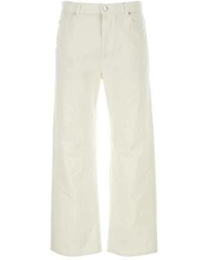 Etro Straight Fit Jeans - White