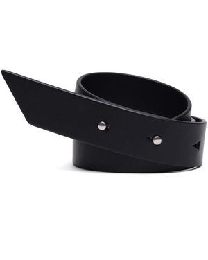 Bottega Veneta Leren Riem - Zwart