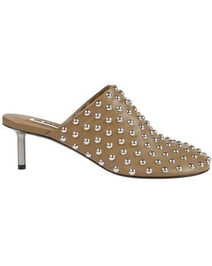 Jil Sander Heeled Mules - Bruin