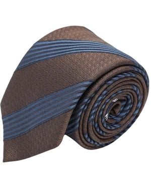 Ferragamo Cravatta 7Cm - Blau
