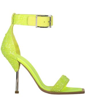McQueen High Heel Sandals - Yellow