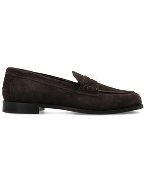 Aeyde Oscar Suede Loafers - Schwarz