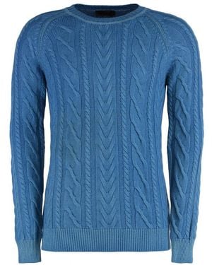 Moorer Cashmere Knitwear - Blue