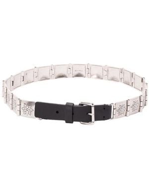 Etro Argento Gürtel - Weiß