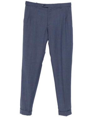 Brioni Broeken ,Blauw ,Katoen Tailored Broeken
