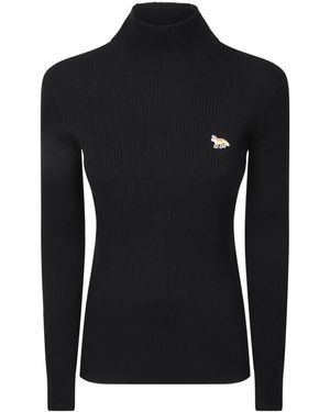 Maison Kitsuné Turtlenecks - Noir