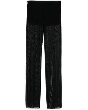 Fisico Pantalone Palazzo - Schwarz