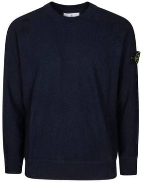 Stone Island Crewneck Sweater - Blau
