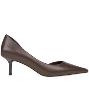 ESTRO Schoenen ,Bruin ,Leer Klassieke Lage Pumps